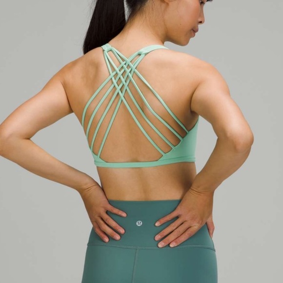 lululemon athletica Other - Lululemon Free to Be Bra 6 wild mint color
